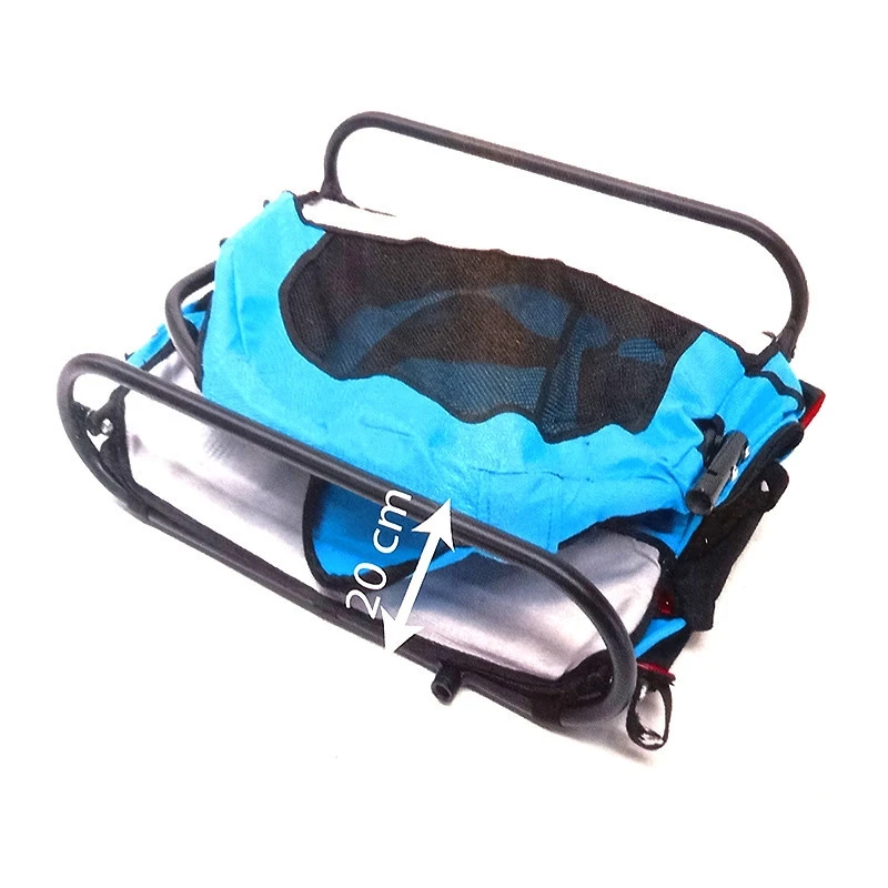 Remorque/poussette Aluminium Pliable Pour Chien AX-BIKE 5 Remorque/poussette Aluminium Pliable Pour Chien AX-BIKE – Image 5