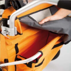 Remorque Vélo Bellelli B-Taxi 2 Enfants Rouge/Blanc -Mon Univers Velo Magasin remorque velo bellelli b taxi 2 enfants rouge blanc 2