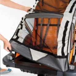 Remorque Vélo Bellelli B-Taxi 2 Enfants Rouge/Blanc -Mon Univers Velo Magasin remorque velo bellelli b taxi 2 enfants rouge blanc 5