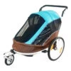 Remorque Vélo Pliable Pour 2 Enfants Maxxus