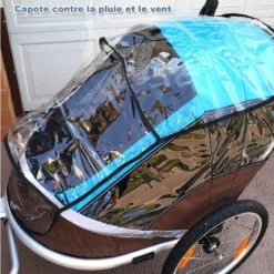 Remorque Vélo Pliable Pour 2 Enfants Maxxus -Mon Univers Velo Magasin remorque velo pliable pour 2 enfants maxxus 2