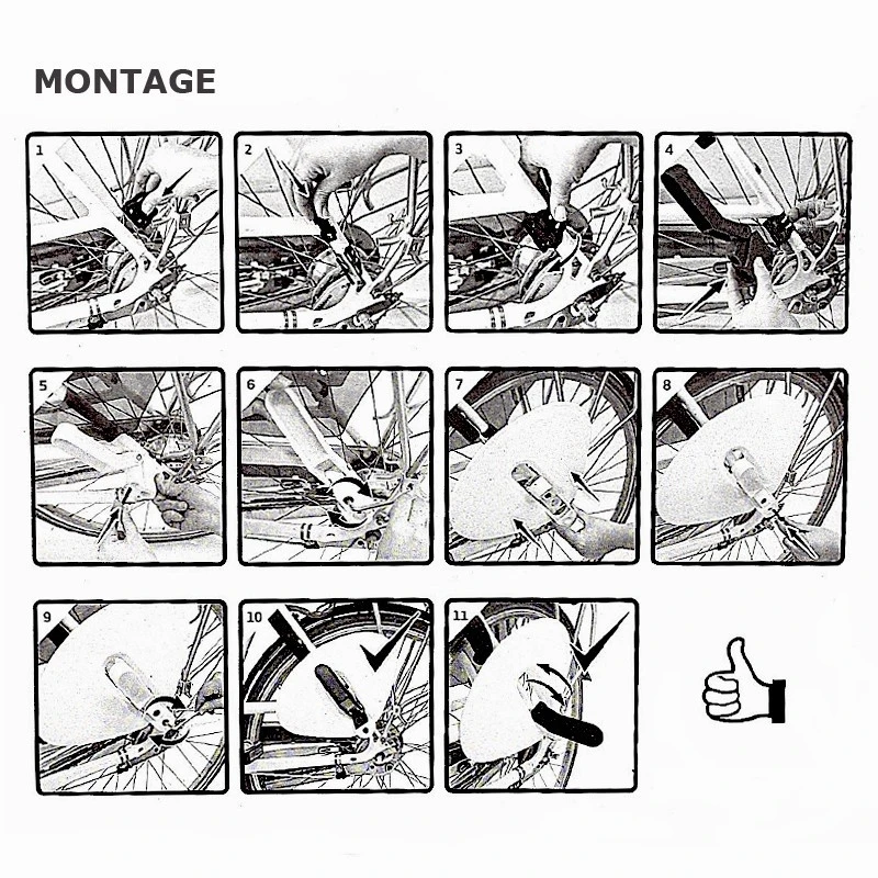 POLISPORT Repose Pieds Sur Haubans Vélo Guppy 2 POLISPORT Repose Pieds Sur Haubans Vélo Guppy – Image 2