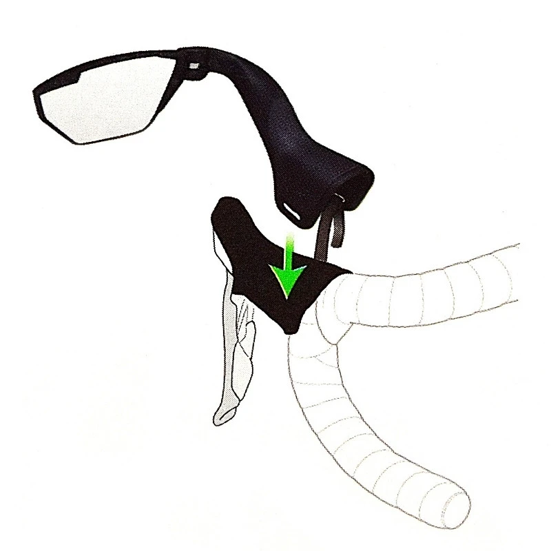 SELLE ITALIA Rétroviseur De Vélo EYELINK Sur Cocottes Shimano Et Sram 2 SELLE ITALIA Rétroviseur De Vélo EYELINK Sur Cocottes Shimano Et Sram – Image 2