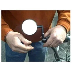 Rétroviseur Mirrycle Mountain, Pour Vélos Couchés, VTT Et Route -Mon Univers Velo Magasin retroviseur mirrycle mountain pour velos couches vtt et route 2