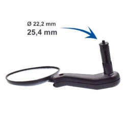 Rétroviseur Pour Montage Sur Embout De Guidon Vélo -Mon Univers Velo Magasin retroviseur pour montage sur embout de guidon velo 2