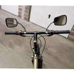Point Rétroviseur Rectangulaire Orientable Pour Vélo -Mon Univers Velo Magasin retroviseur rectangulaire orientable pour velo 5