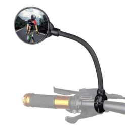 Rétroviseur Vélo Flexible 360° M-Wave Miroir 70 Mm -Mon Univers Velo Magasin retroviseur velo flexible 360 m wave miroir 70 mm 4