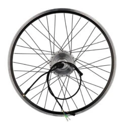 Roue Vélo électrique / VAE 26" AV / AR TORPADO Avec Moteur -Mon Univers Velo Magasin roue velo electrique vae 26 av ar torpado avec moteur 1