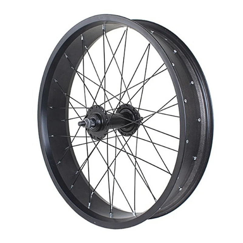 Roues Complètes Avec Jantes Et Fonds De Jante Pour Fatbike 1 Roues Complètes Avec Jantes Et Fonds De Jante Pour Fatbike