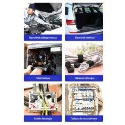 Ruban Adhésif Pour Câbles Et Fils électriques -Mon Univers Velo Magasin ruban adhesif pour cables et fils electriques 2