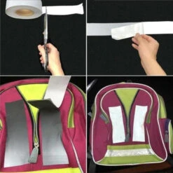 Ruban Adhésif Rétroréfléchissant Haute Visibilité 9 Ruban Adhésif Rétroréfléchissant Haute Visibilité -Mon Univers Velo Magasin ruban adhesif retroreflechissant haute visibilite 1 3