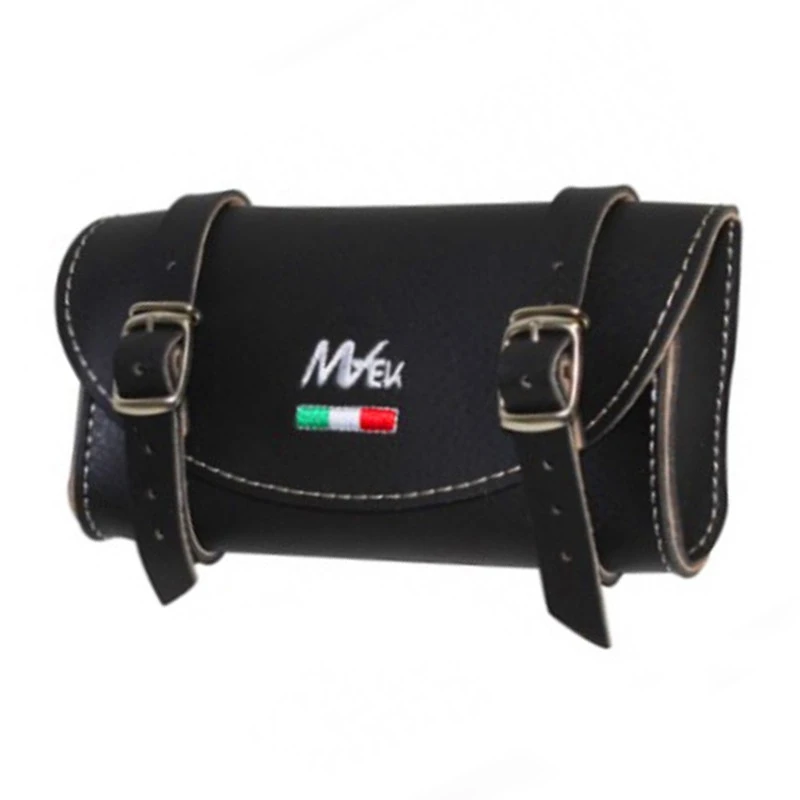 Sacoche De Selle Vélo Vintage En Cuir Noir 1 Sacoche De Selle Vélo Vintage En Cuir Noir