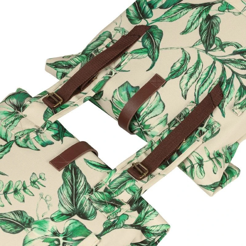 Sacoche Vélo Double Pour Porte Bagages BASIL EVERGREEN 28/38L 5 Sacoche Vélo Double Pour Porte Bagages BASIL EVERGREEN 28/38L – Image 5