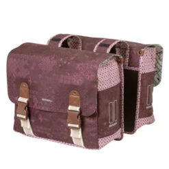 Sacoche Vélo Double Rouge Vintage 35L Boheme Basil