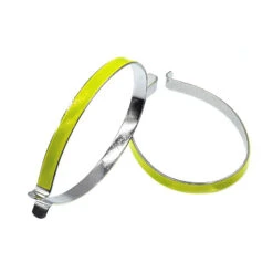 Messingschlager Serre Pantalon Rigide Réfléchissant Pour Cycliste - Par 2 -Mon Univers Velo Magasin serre pantalon rigide reflechissant pour cycliste par 2 3