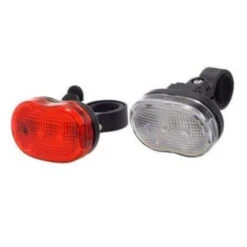 Set D'éclairage LED 3 Fonctions Avant/Arrière + 4 Piles