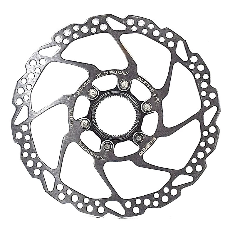 Shimano Disque De Frein RT54 Alivio 180mm Center Lock 1 Shimano Disque De Frein RT54 Alivio 180mm Center Lock