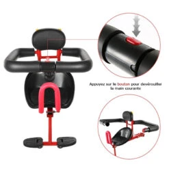 Siège De Vélo Pour Enfants Cyclissimo -Mon Univers Velo Magasin siege de velo pour enfants cyclissimo 2