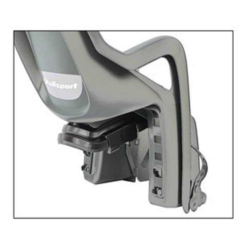 Siège Enfant Polisport Groovy Maxi Cfs Gris Foncé/argent Sur Porte-bagages 4 Siège Enfant Polisport Groovy Maxi Cfs Gris Foncé/argent Sur Porte-bagages – Image 4