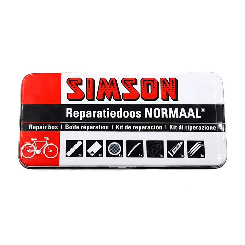 Simson Kit De Réparation Normal 8 X 6 Cm Acier - 10 Pièces 1 Simson Kit De Réparation Normal 8 X 6 Cm Acier - 10 Pièces