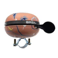 Sonnette Basil Ding Dong Wanderlust Rose -Mon Univers Velo Magasin sonnette basil ding dong wanderlust rose 1 5
