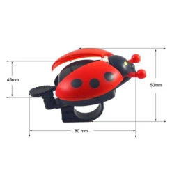Sonnette Coccinelle Enfants Rouge 11 Sonnette Coccinelle Enfants Rouge -Mon Univers Velo Magasin sonnette coccinelle enfants rouge 5