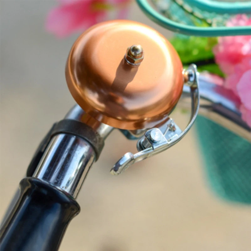 Sonnette De Vélo Au Look Ancien Couleur Cuivre 57 Mm 6 Sonnette De Vélo Au Look Ancien Couleur Cuivre 57 Mm – Image 6