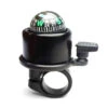 Sonnette De Vélo Avec Boussole - Noir