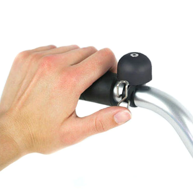 Sonnette De Vélo Noire Paperclip Mini 2 Sonnette De Vélo Noire Paperclip Mini – Image 2