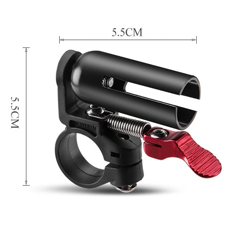 Sonnette De Vélo Portative En Aluminium Noir 4 Sonnette De Vélo Portative En Aluminium Noir – Image 4