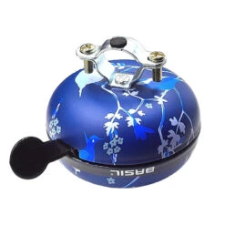 Sonnette De Vélo Wanderlust 80 Mm Bleue Basil -Mon Univers Velo Magasin sonnette de velo wanderlust 80 mm bleue basil 3