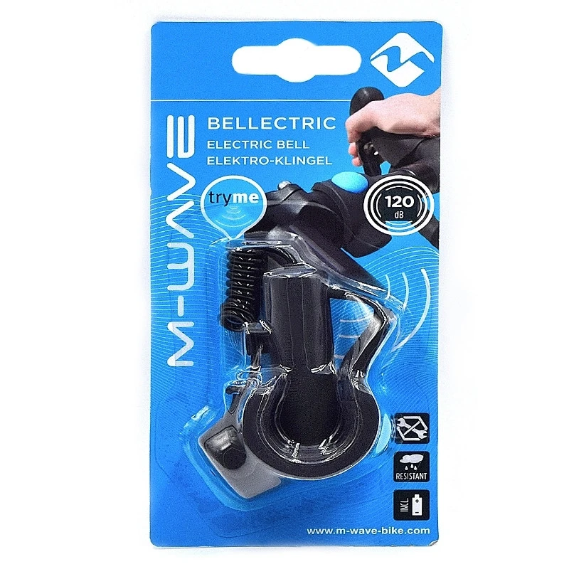 M-Wave Sonnette électrique Pour Vélo 120 Db 2 M-Wave Sonnette électrique Pour Vélo 120 Db – Image 2