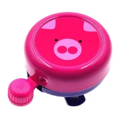 Point Sonnette Petit Cochon Pour Vélo Enfant -Mon Univers Velo Magasin sonnette petit cochon pour velo enfant 2