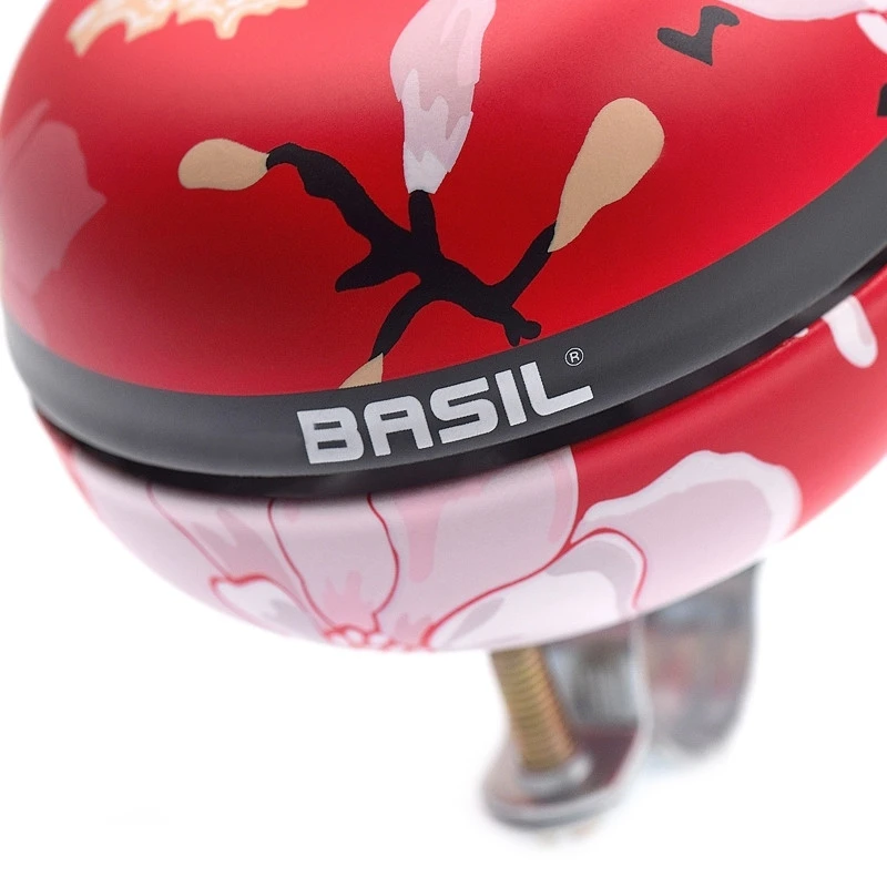 Sonnette Vélo 80 Mm Magnolia Poppy Red Basil 2 Sonnette Vélo 80 Mm Magnolia Poppy Red Basil – Image 2