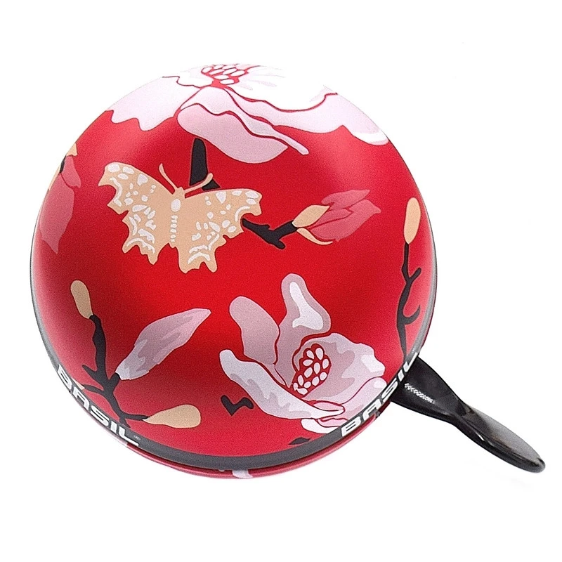 Sonnette Vélo 80 Mm Magnolia Poppy Red Basil 1 Sonnette Vélo 80 Mm Magnolia Poppy Red Basil