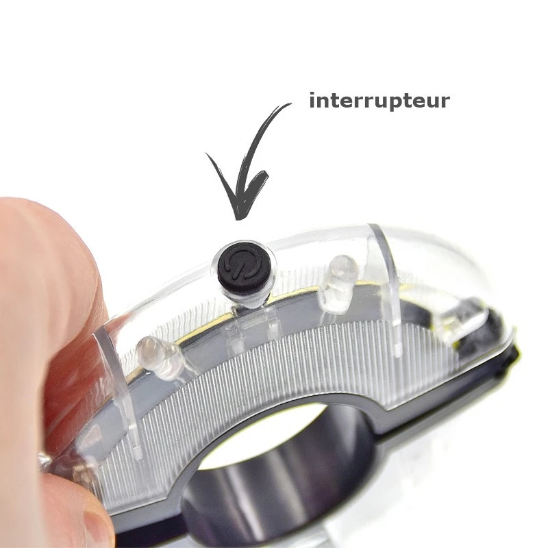 Soucoupe Lumineuse Bleu Pour Roue De Vélo 3 Soucoupe Lumineuse Bleu Pour Roue De Vélo – Image 3