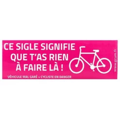 Sticker Ce Sigle Signifie Que T'as Rien à Faire Là