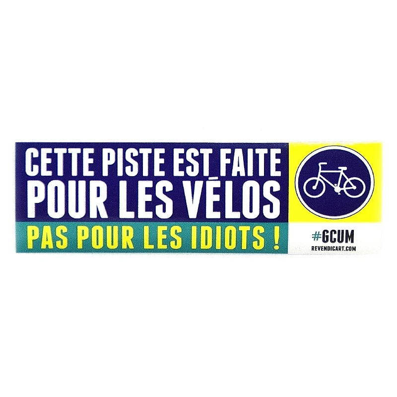 Sticker Pistes Cyclables 2017 1 Sticker Pistes Cyclables 2017