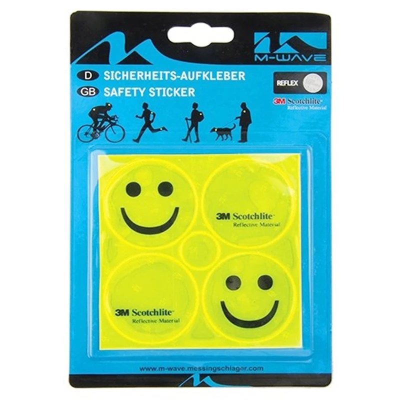 M-Wave Sticker Réfléchissant Sur Cadre Vélo 2 M-Wave Sticker Réfléchissant Sur Cadre Vélo – Image 2