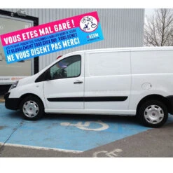 Sticker Vous êtes Mal Garé Pour Tous -Mon Univers Velo Magasin sticker vous etes mal gare pour tous 4