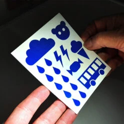 Stickers Autocollants Enfant Bookman Sur Cadre Ou Casque Vélo -Mon Univers Velo Magasin stickers autocollants enfant bookman sur cadre ou casque velo 1 3