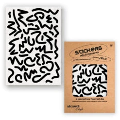 Stickers Réfléchissants Pour Cadre De Vélo Motif Louvre Will.B