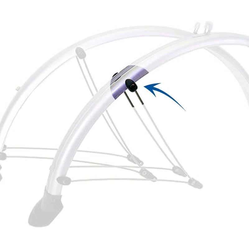 SKS Support De Fixation Pour Tringle De Garde Boue 1 SKS Support De Fixation Pour Tringle De Garde Boue