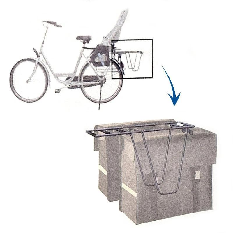 Support Supplémentaire Sur Porte-bagage Vélo - Steco 2 Support Supplémentaire Sur Porte-bagage Vélo - Steco – Image 2