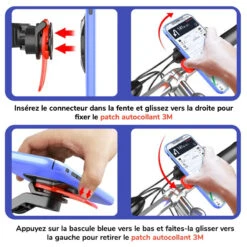 Support Vélo Accroche Universelle Pour Smartphone 8 Support Vélo Accroche Universelle Pour Smartphone -Mon Univers Velo Magasin support velo accroche universelle pour smartphone 2
