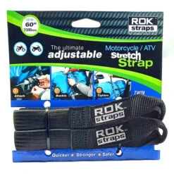 Tendeurs Réglables Pour Charge Lourde à Vélo - Rok Straps 25 Mm