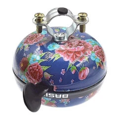 Timbre Vélo Bleu Big Bell Bloom 80 Mm - Basil -Mon Univers Velo Magasin timbre velo bleu big bell bloom 80 mm basil 3