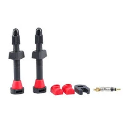 Barbieri Valve Tubeless Carbone 45 Mm Universelle (2 Pcs)